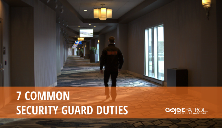 security guard duties